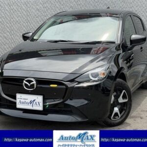 2024 Mazda Mazda2 black gasoline used car Japan export