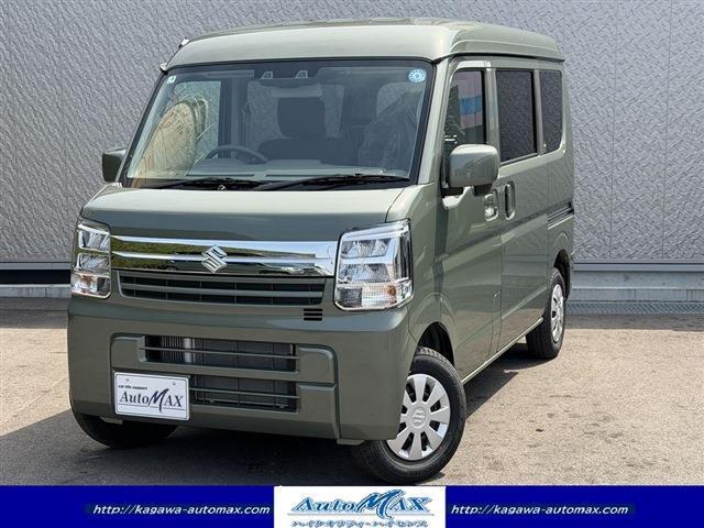 Ref:AUX-23660727 SUZUKI EVERY 2026 1 2026 Suzuki Every green gasoline used car Japan export