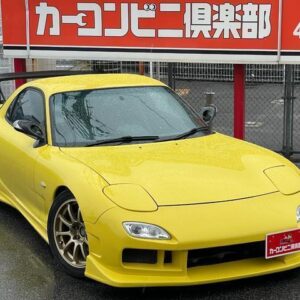 1995 Mazda Efini Rx-7 yellow gasoline used car Japan export