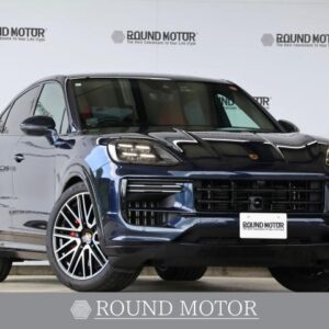 2024 Porsche Cayenne Coupe blue hybrid used car Japan export