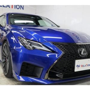 2020 Lexus Rc F blue gasoline used car Japan export