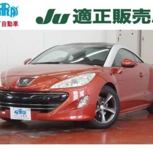 2012 Peugeot Rcz orange gasoline used car Japan export