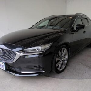 2018 Mazda Atenza Wagon black gasoline used car Japan export