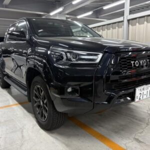 2023 Toyota Hilux black diesel used car Japan export