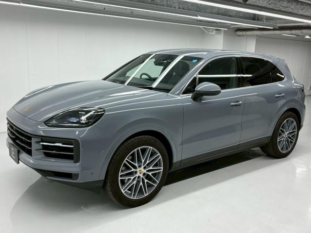 Ref:AUX-23675855 PORSCHE CAYENNE 2024 1 2024 Porsche Cayenne gray gasoline used car Japan export