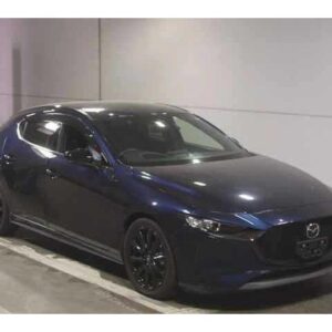 2022 Mazda Mazda3 Fastback blue gasoline used car Japan export