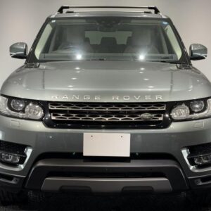 2018 Land Rover Range Rover Sport green diesel used car Japan export
