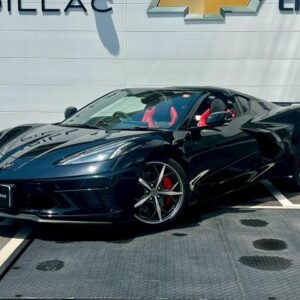 2022 Chevrolet Chevrolet Corvette black gasoline used car Japan export