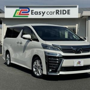 2018 Toyota Vellfire pearl gasoline used car Japan export