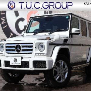 2017 Mercedes Benz G-Class white diesel used car Japan export