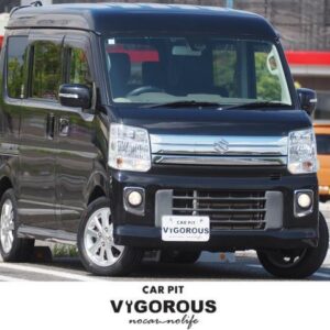 2019 Suzuki Every Wagon black gasoline used car Japan export