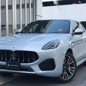 2024 Maserati Grecale silver hybrid used car Japan export