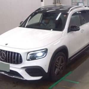 2021 Mercedes Benz Glb white diesel used car Japan export