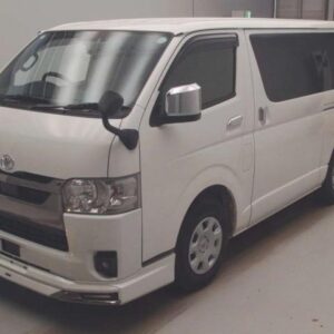 2025 Toyota Hiace Van pearl diesel used car Japan export