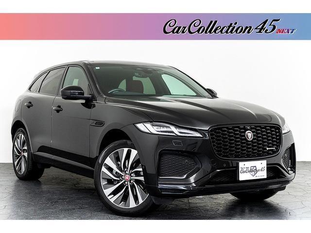 Ref:AUX-23694683 JAGUAR F-PACE 2022 1 2022 Jaguar F-Pace black gasoline used car Japan export