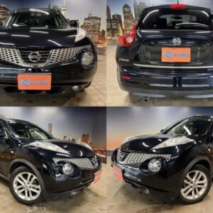 2013 Nissan Juke black gasoline used car Japan export