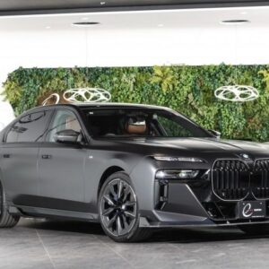 2025 Bmw 7 Series gray gasoline used car Japan export