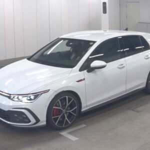 2023 Volkswagen Golf Gti white gasoline used car Japan export