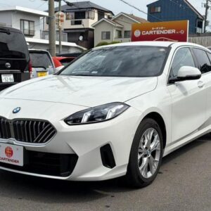 2024 Bmw 1 Series white hybrid used car Japan export