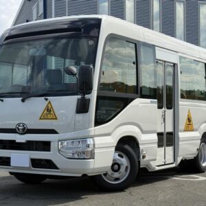 2026 Toyota Coaster white diesel used car Japan export