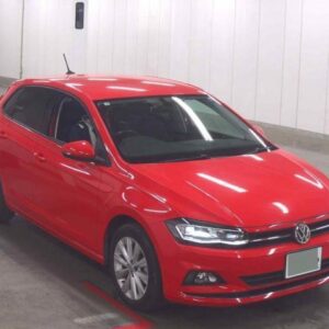 2019 Volkswagen Polo red gasoline used car Japan export
