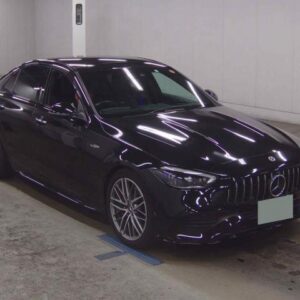 2023 Mercedes Amg C-Class black gasoline used car Japan export