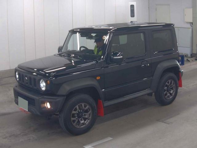 Ref:AUX-23695963 SUZUKI JIMNY SIERRA 2024 1 2024 Suzuki Jimny Sierra black gasoline used car Japan export