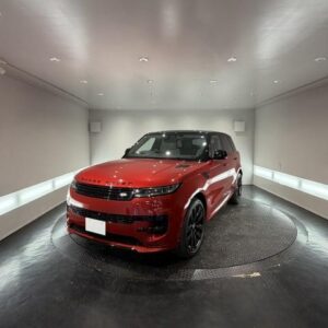 2023 Land Rover Range Rover Sport red diesel used car Japan export