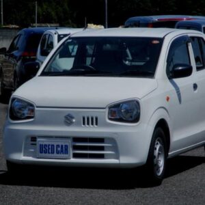 2021 Suzuki Alto white gasoline used car Japan export