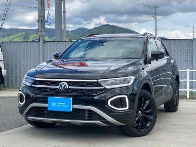 Ref:AUX-23696162 VOLKSWAGEN T-ROC 2024 1 2024 Volkswagen T-Roc black diesel used car Japan export