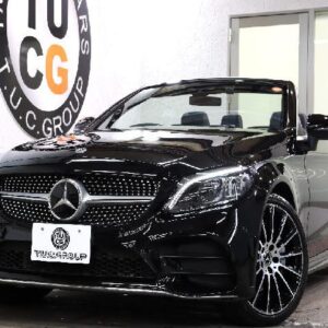 2021 Mercedes Benz C-Class black gasoline used car Japan export
