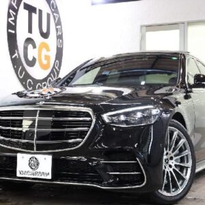 2021 Mercedes Benz S-Class black gasoline used car Japan export