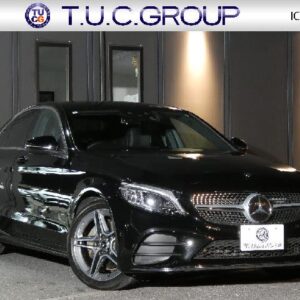 2019 Mercedes Benz C-Class black gasoline used car Japan export