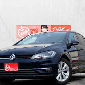 2017 Volkswagen Golf black gasoline used car Japan export