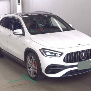 2023 Mercedes Amg Gla-Class white gasoline used car Japan export