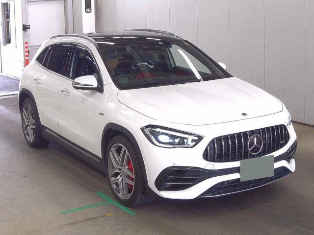Ref:AUX-23700356 MERCEDES AMG GLA-CLASS 2023 1 2023 Mercedes Amg Gla-Class white gasoline used car Japan export