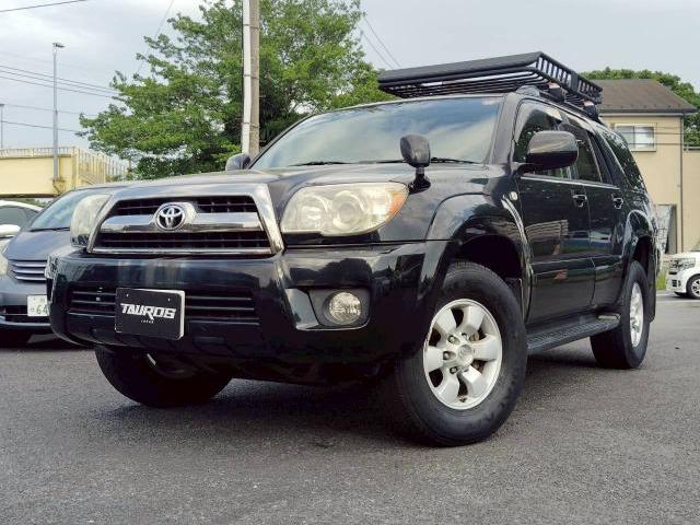Ref:AUX-23700448 TOYOTA HILUX SURF 2007 1 2007 Toyota Hilux Surf black gasoline used car Japan export