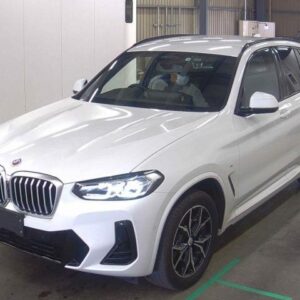 2022 Bmw X3 white diesel used car Japan export