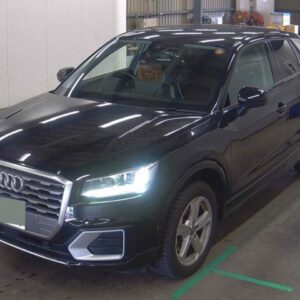2018 Audi Q2 black gasoline used car Japan export
