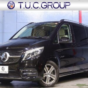 2022 Mercedes Benz V-Class black diesel used car Japan export