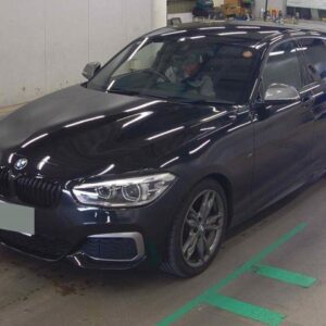 2016 Bmw 1 Series black gasoline used car Japan export