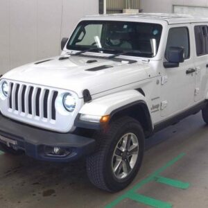 2019 Chrysler Jeep Jeep Wrangler Unlimited white gasoline used car Japan export