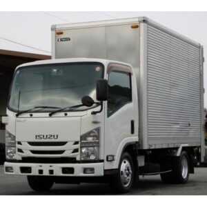 2015 Isuzu Elf Truck white diesel used car Japan export