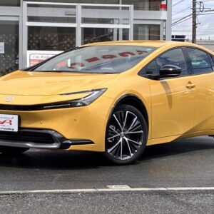 2026 Toyota Prius yellow hybrid used car Japan export