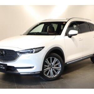 2022 Mazda Cx-8 white diesel used car Japan export