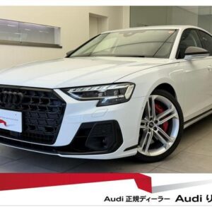 2024 Audi S8 white hybrid used car Japan export