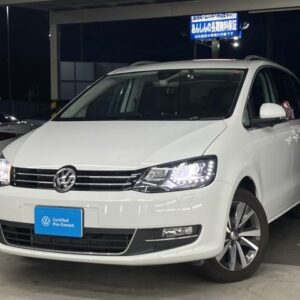 2020 Volkswagen Sharan white diesel used car Japan export