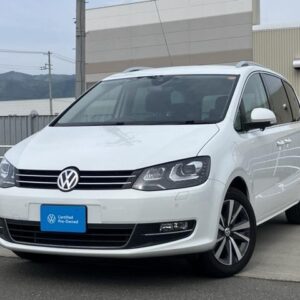 2021 Volkswagen Sharan white diesel used car Japan export