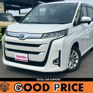 2022 Toyota Noah white hybrid used car Japan export