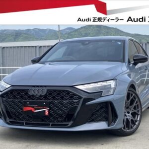 2025 Audi Rs3 Sportback gray gasoline used car Japan export